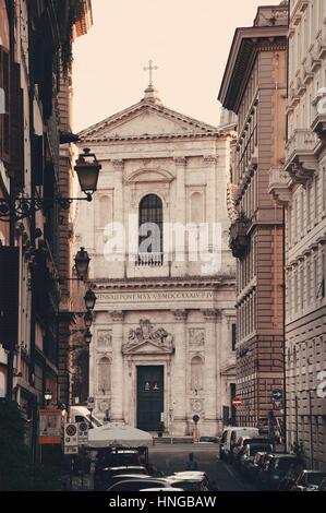 ROME - MAY 12: Street view on May 12, 2016 in Rome, Italy. Rome ranked 14th in the world, and 1st the most popular tourism attraction in Italy. Stock Photo