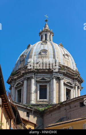 Sant Andrea Della Valle Dome in Rome Stock Photo