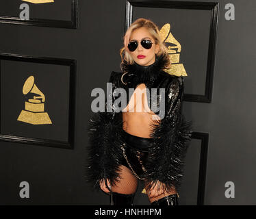 Lady Gaga at the 59th GRAMMY Awards held at the Staples Center in Los  Angeles, USA on February 12, 2017 Stock Photo - Alamy