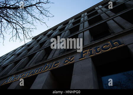 Duesseldorf, Germany. 13th Feb, 2017. View of a store of clothing brand Abercrombie & Fitch, photographed on Koenigsallee in Duesseldorf, Germany, 13 February 2017. Photo: Rolf Vennenbernd/dpa/Alamy Live News Stock Photo