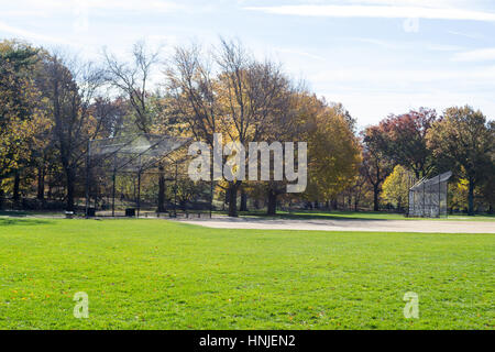 The Grat lawn in Central park is the most iconic gathering spot of the whole park where high scale concerts and events take place Stock Photo