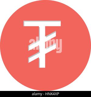 tugriks currency symbol icon image, vector illustration Stock Vector