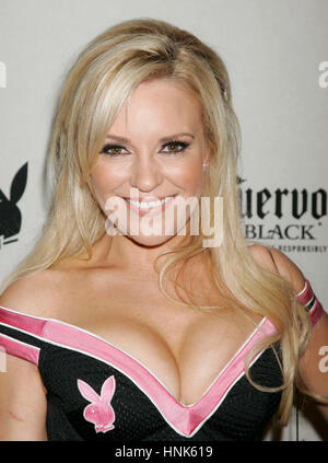 Bridget Marquardt arrives at the Playboy Super Bowl Party in Chandler, AZ on Friday, Feb. 2, 2008. Photo by Francis Specker Stock Photo