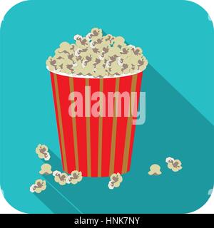 symbol popcorn icon image, vector illustration design Stock Vector