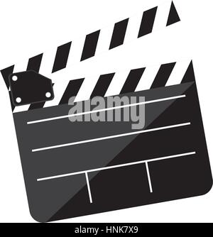 symbol short film icon image, vector illustration design Stock Vector