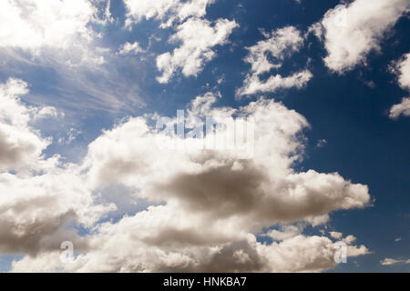 clouds in the sky Stock Photo