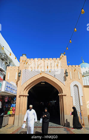 Muttrah souk, in Muscat, the capital of Oman Stock Photo