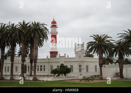 Lighthouse, Swakopmund, Namibia Stock Photo