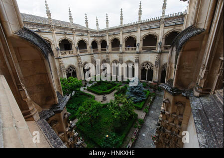 Toledo , Spain.The Monastery of San Juan de los Reyes. The cloister Stock Photo
