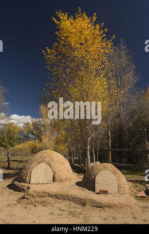 New Mexico, Taos, Martinez Hacienda Stock Photo