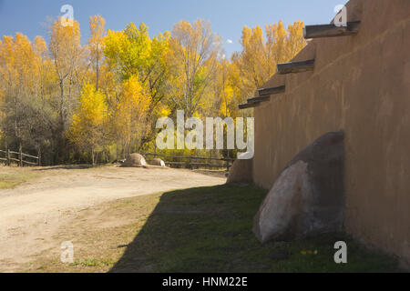 New Mexico, Taos, Martinez Hacienda Stock Photo