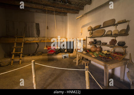 New Mexico, Taos, Martinez, Hacienda, interior Stock Photo