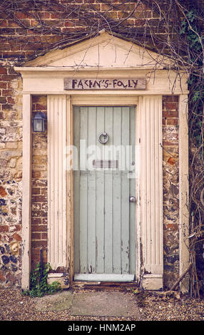 An eccentric door Stock Photo
