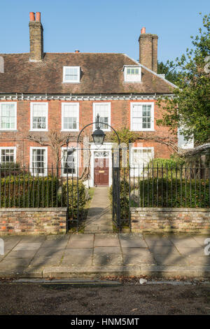 Georgian Housing in The Butts, Brentford, Middlesex, England, UK Stock