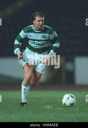 MARK MCNALLY GLASGOW CELTIC FC 23 February 1995 Stock Photo