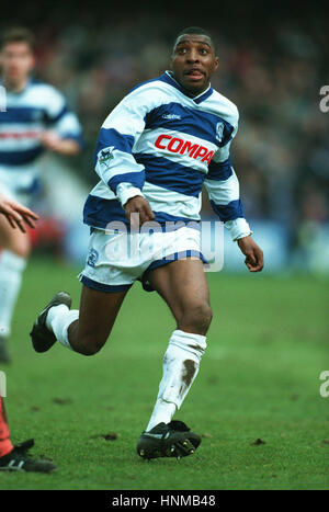 ANDY IMPEY QUEENS PARK RANGERS FC 20 March 1995 Stock Photo