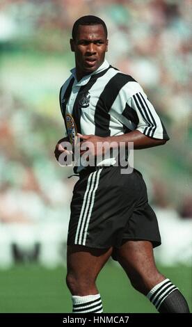 LES FERDINAND NEWCASTLE UNITED FC 21 August 1995 Stock Photo