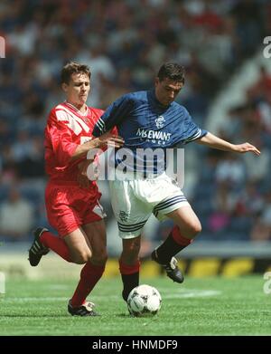 UEFA Champions League 1995/96 . Tiberiu Csik, Steaua Bucharest Stock  Photo - Alamy