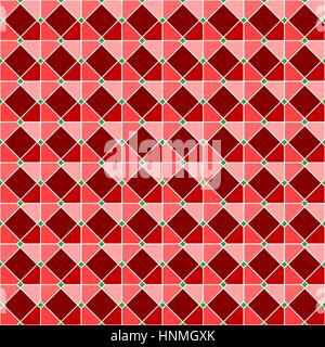 Interlocking tessellation pattern made of overlapping octagons, similar to traditional Islamic geometric patterns - seamless editable repeating vector Stock Vector