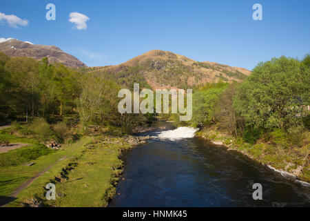 Scottish coast village of Arisaig Scotland uk south of Mallaig in Scottish Highlands Stock Photo