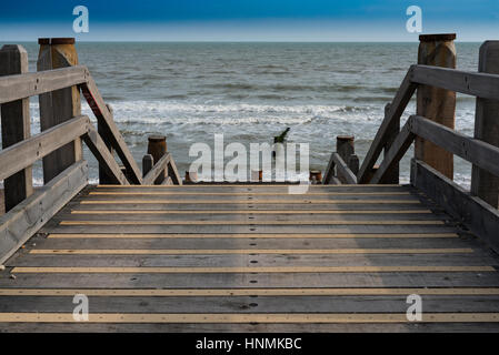 Camber Sands Features Stock Photo