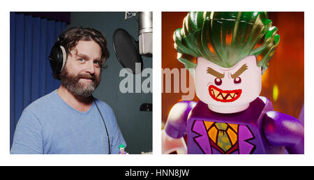 Batman & Joker - Lego Stock Photo - Alamy