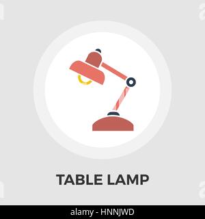 Reading-lamp icon vector. Flat icon isolated on the white background. Editable EPS file. Vector illustration. Stock Vector