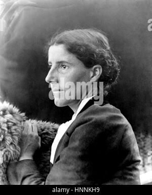 CHARLOTTE PERKINS GILMAN (1860-1935) American social reformer and novelist about 1900 Stock Photo