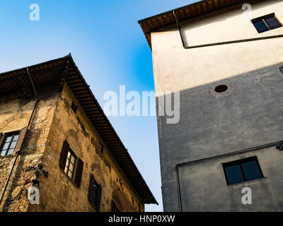 Street level architectural details of Florence, Tuscany, Italy. Stock Photo