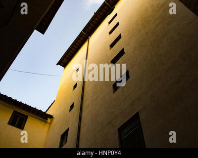 Street level architectural details of Florence, Tuscany, Italy. Stock Photo