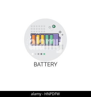 Battery Accumulator Charge Gadget Icon Stock Vector