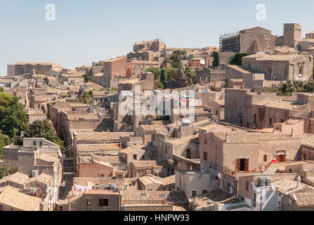 Erice is a historic town and comune in the province of Trapani in Sicily, Italy. Stock Photo