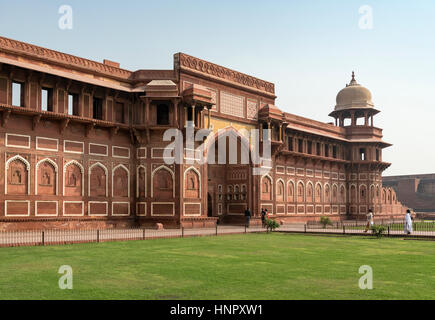 Jahangir Palace (Jahangiri Mahal), Agra Fort, India Stock Photo