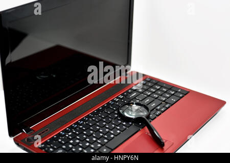 Abstract composition of searching in Internet. Stock Photo