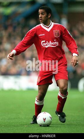 PHIL BABB LIVERPOOL FC 15 January 1996 Stock Photo