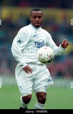 ROD WALLACE LEEDS UNITED 09 April 1996 Stock Photo