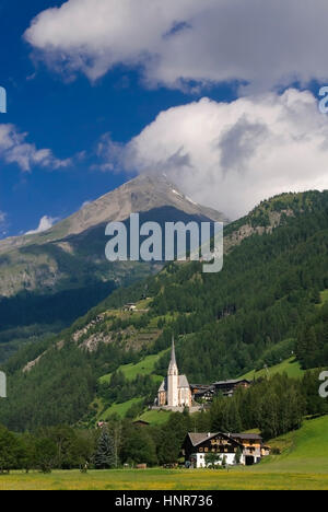 National park high tanners, saint's blood, Austria, Nationalpark Hohe Tauern, Heiligenblut, Oesterreich Stock Photo