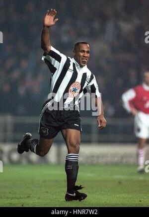 LES FERDINAND NEWCASTLE UNITED FC 03 January 1996 Stock Photo