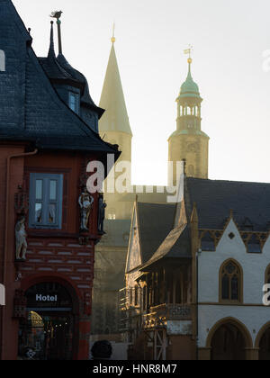 Goslar - Marketplace Stock Photo