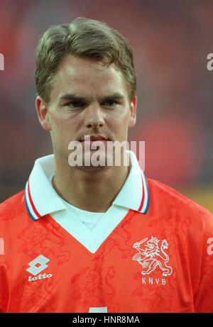 FRANK DE BOER HOLLAND & AJAX 29 April 1996 Stock Photo