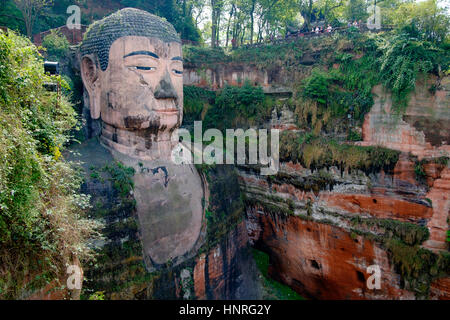 Leshan Buddha Stock Photo