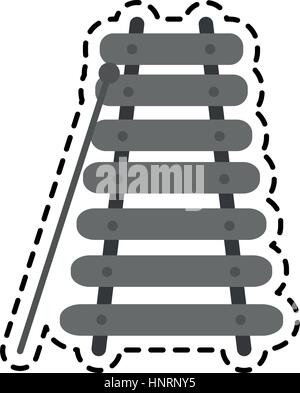 train railway icon over white background. colorful design. vector illustration Stock Vector