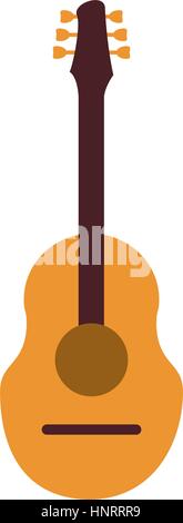 guitar traditional acoustic music vector illustration eps 10 Stock Vector