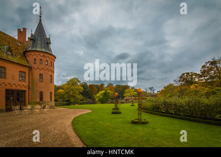 Egeskov Slot Castle, Denmark Stock Photo
