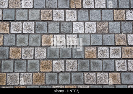 square stone block pavement background texture Stock Photo