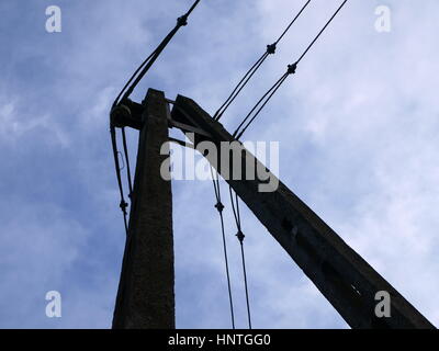 Electricity line Stock Photo