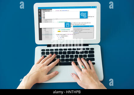 Web Design Website Coding Concept Stock Photo