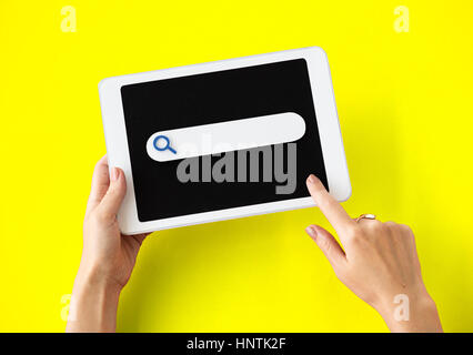 Telecommunication Digital Device Networking Concept Stock Photo