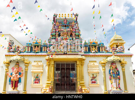 Sri Mahamariamman Temple in Penang Malaysia Stock Photo