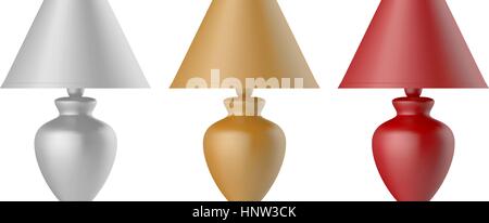 Table lamp Stock Vector